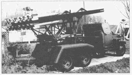 Боевая пусковая установка «БМ-13» на шасси «Студебеккер»