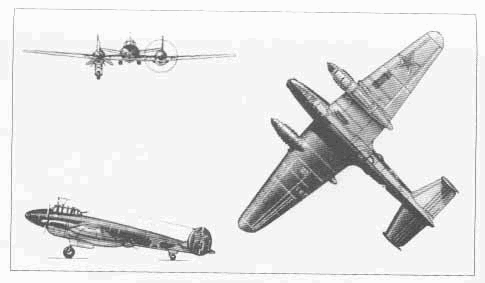 Пикирующий бомбардировщик «Пе-2»