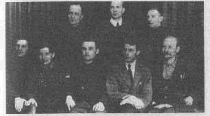 Группа организаторов ГИРДа во главе с Сергеем Королевым и Фридрихом