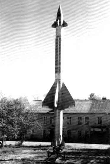 Ракета 207 в музее ПВО Московского ВО